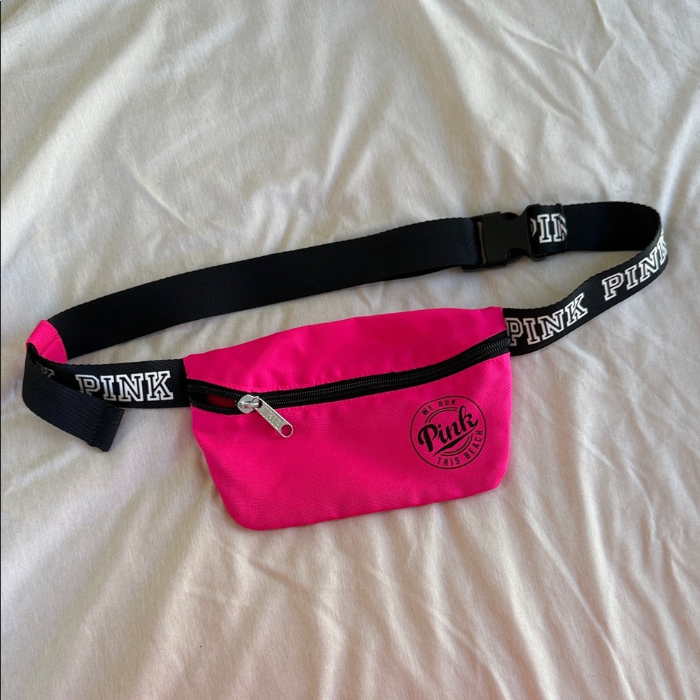 PINK Victoria's Secret Hot Pink Fanny Pack